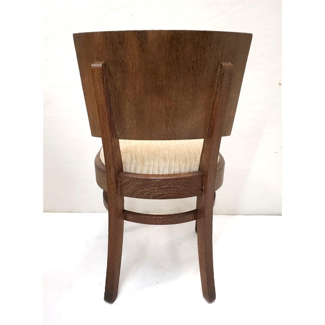 De Coene Frères Early 20th Century Set of Four Belgian Constructivist Dining/Side Chairs Attributed to De Coene Frères "Teniers No. 904 For Sale - Image 4 of 18