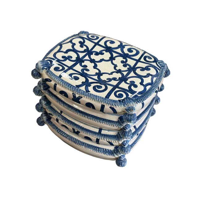 Hand Crafted by Cristiano Cambi, Florence, Italy, these wonderful stools are a perfect addition to your home. Hand painted...