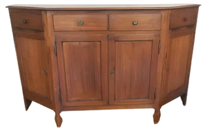 Italian Cherrywood Buffet, 1950s