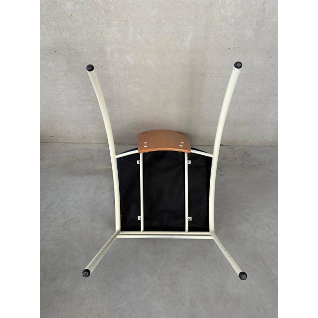 Metal Vintage Chairs in Metal, Set of 6 For Sale - Image 7 of 9