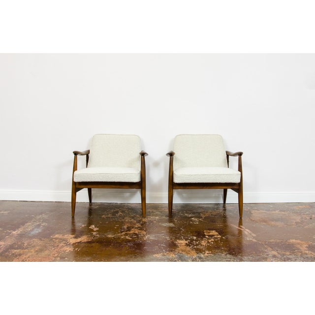 Mid-Century Modern Lounge Chairs by Juliusz Kędziorek, Poland, 1960s, Set of 2 For Sale - Image 10 of 18