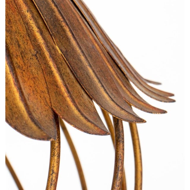 Italian Patinated Metal Rustic Lantern, 1970s For Sale In New York - Image 6 of 10