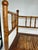 Antique English Burnt Bamboo Corner Chair or Shelf. For Sale - Image 10 of 10