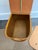 Wood Mid 20th Century Hawkeye Green and Tan Woven Picnic Hamper by Burlington Basket Co. For Sale - Image 7 of 13