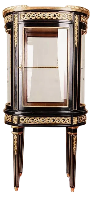 20th Century French Louis XVI Classicist Style Salon Vitrine