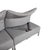 DS-112 3-Seater Sofan and Ottoman in Grey Leather from de Sede, Set of 2 For Sale - Image 16 of 18