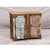 Brown Two-Door Nightstand Made From Antique Indian Teakwood Architectural Elements For Sale - Image 8 of 8