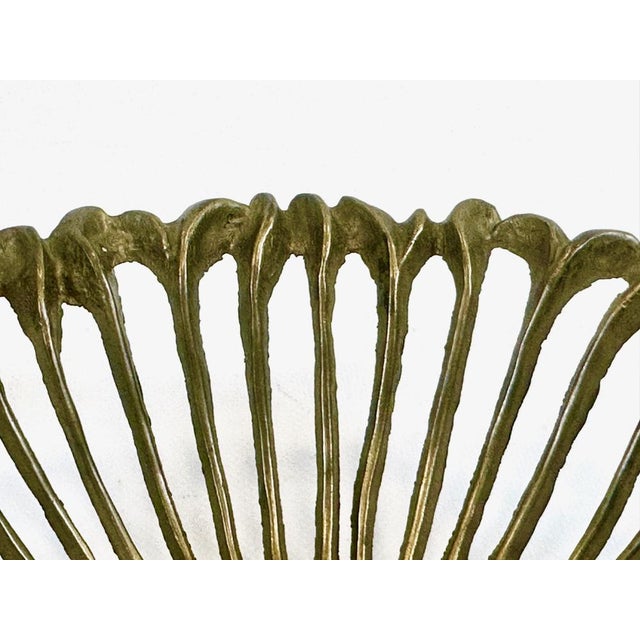 Metal Vintage Brass Fruit Bowl from Klosterneuburger Kunstwerk, 1950s For Sale - Image 7 of 12