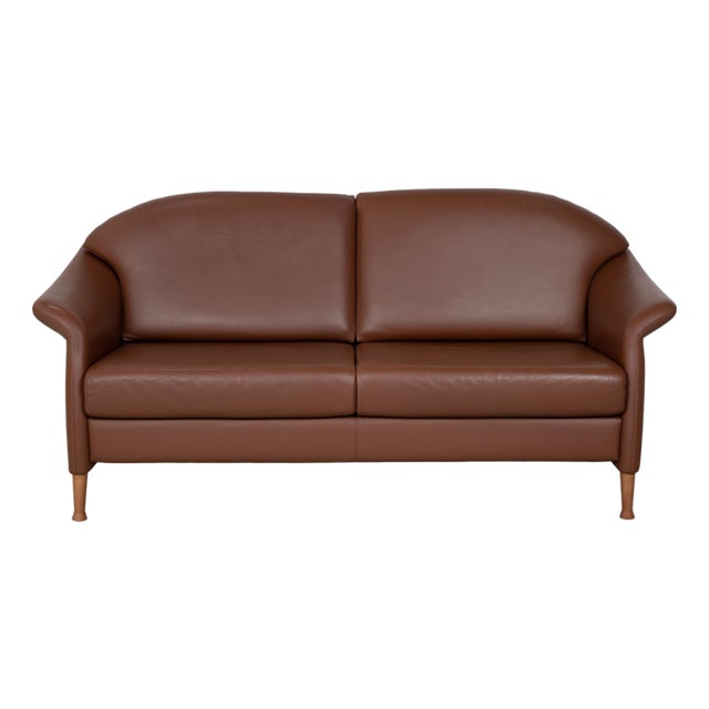 Two-Seater Leather Sofa from Walter Knoll For Sale