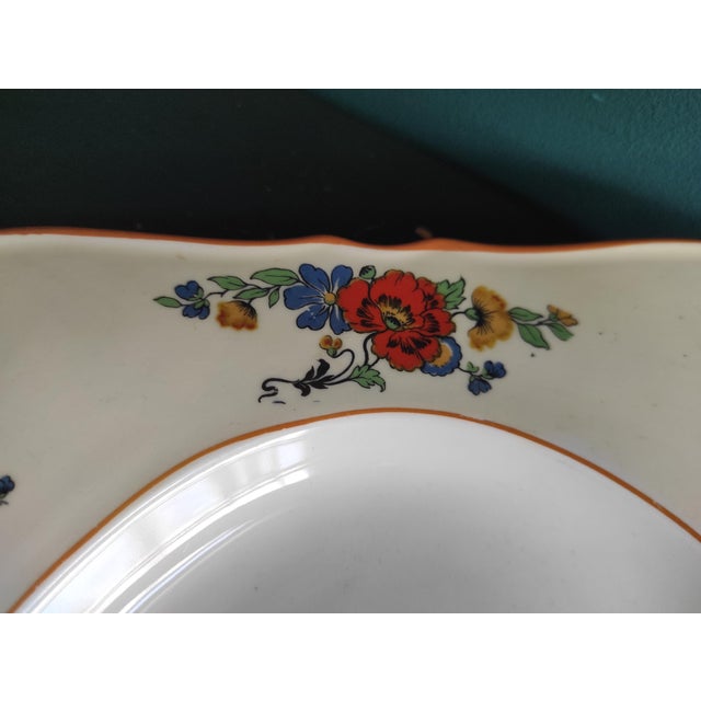 Vintage English Serving Plates from Crown Ducal, 1950s, Set of 2 For Sale - Image 9 of 10