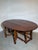 Brown Antique Oak Gateleg Dining Table For Sale - Image 8 of 8