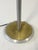 Italian Floor Lamp in Brushed Steel with Brass Top, 1970s For Sale - Image 9 of 14