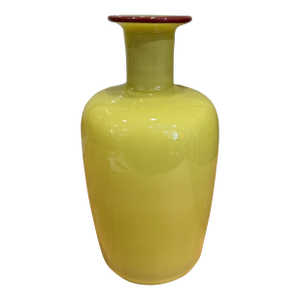 Early 21st Century Vintage Studio Paran Hand Blown Art Glass Vase