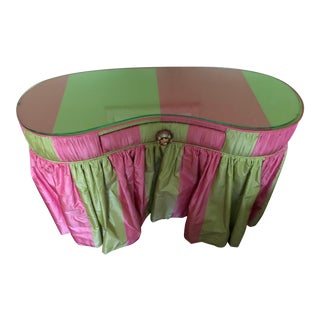 Rocked Tossed Vanity With Bevelled Glass For Sale