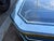 Vintage Hollywood Regency Style Black Lacquer and Glass Floating Coffee Table With Patina For Sale In Sacramento - Image 6 of 18