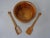 Mid-Century Modern Mid-Century Teak Salad Bowl and Spoons by Richard Nissen for Nissen, 1960s, Set of 3 For Sale - Image 3 of 15