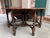 Antique English Wake Dining Table Drop Leaf Barley Twist Jacobean Oak Console For Sale In Dallas - Image 6 of 18