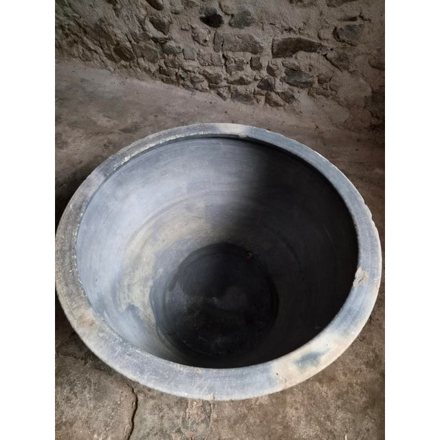Gray Antique 19th Century French Terracotta Planter For Sale - Image 8 of 18