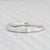Contemporary Scott Kay Diamond Wedding Band 14k White Gold Size 6.5 Stackable Ring For Sale - Image 3 of 9