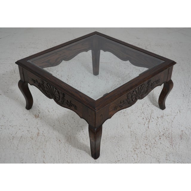Age: Approx: 20 Years Old Details: Beveled Glass Top Quality Construction 18 C. Design French Style Traditional Style...