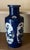 Early 18th Century Antique Early 18th Century Chinese Powder Blue Kangxi Period Porcelain Rouleau Vase Circa 1700 For Sale - Image 5 of 18
