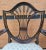Traditional Pair of George III Style Mahogany Shield-Back and Upholstered Arm Chairs For Sale - Image 3 of 11