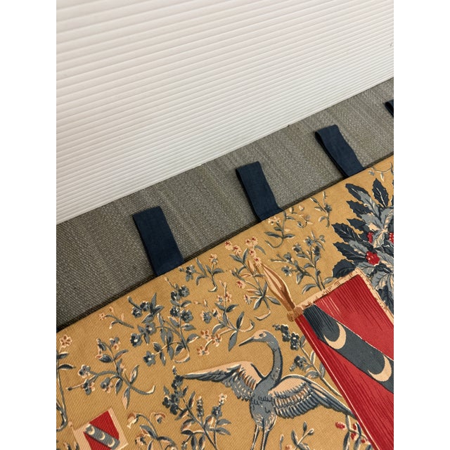 The Lady and the Unicorn Tapestry Wall Hanging For Sale - Image 10 of 12