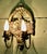 French Carved Flower Basket Wall Lights, 1920, Set of 2 For Sale - Image 4 of 8