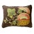 Vintage “Golden Melon” Needlepoint Pillow in the Style of Lycette Designs With Down Insert For Sale