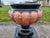 Tommaso Barbi cachepot, with its column, signed on both sides, Total height: 90 cm, Cachepot height: 51 cm, Diameter: 55...