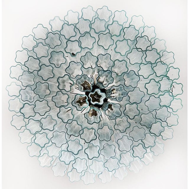 1980s Murano Glass Tubes Chandeliers, 1980s, Set of 2 For Sale - Image 5 of 11