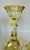 Pair of Depression Era Heisey Empress Sahara Yellow Glass Dolphin-Toe Candlesticks For Sale In Los Angeles - Image 6 of 11