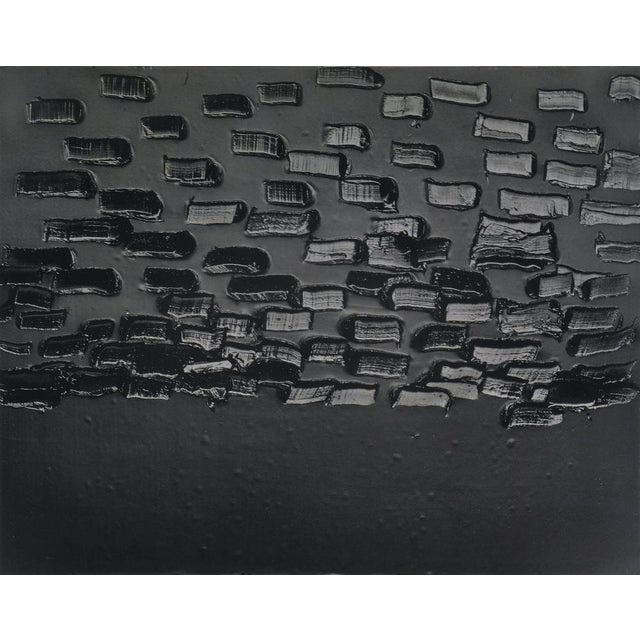 Pierre Soulages (1919-2022) Painting May 15, 2022 Poster published after "Painting May 15, 2022" by the Soulages Museum in...