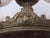 Antique Bronze and Alabaster Chandelier with Verdigris, 1910 For Sale - Image 8 of 12