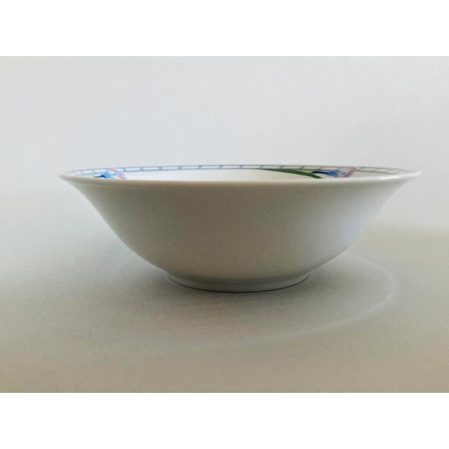 90's Fleur by Rorstrand Sweden Cereal / Salad Bowls S-5 For Sale In New York - Image 6 of 7