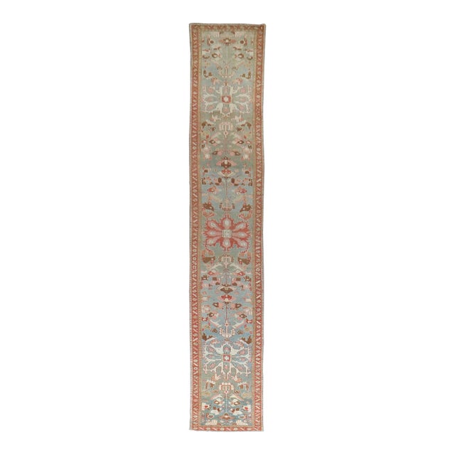 Vintage Persian Long Runner - 2'9" x 17' For Sale