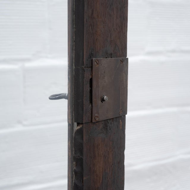 Wood Antique Dutch Oak Cabinet, 1800 For Sale - Image 7 of 18
