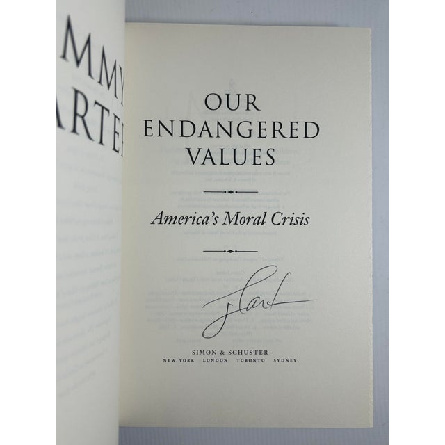 Textile 20th to 21st Century Collection of Signed First Edition Books, President Jimmy and First Lady Rosalynn Carter - 9 Pieces For Sale - Image 7 of 9