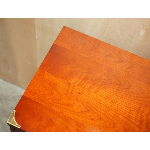 Vintage Military Campaign Chest of Drawers in Oak For Sale - Image 9 of 18