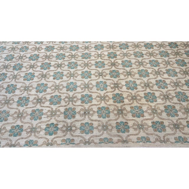 Textile Khotan Design Hand Made Rug For Sale - Image 7 of 10