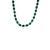 Not Yet Made - Made To Order 21.78 Carat Green Onyx Bezel-Set Gemstone Tennis Necklace- 925 Sterling Silver Jewelry For Sale - Image 5 of 12