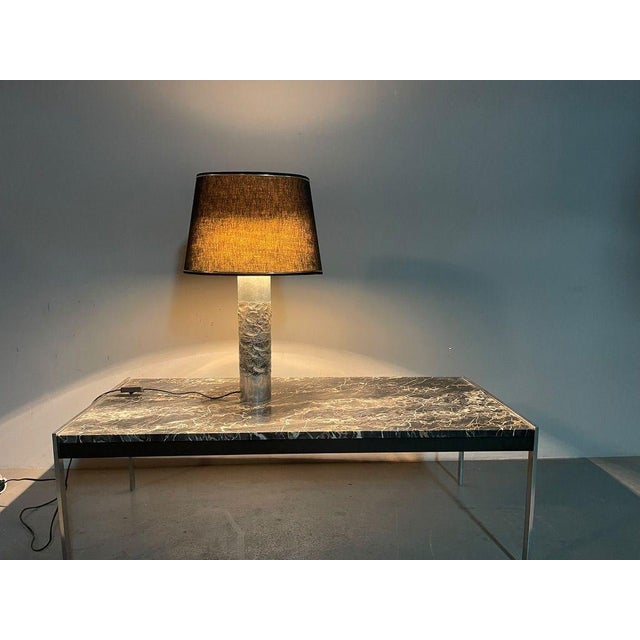 Brutalist Aluminium Table Lamp by Willy Luyckx for Aluclair, Belgium, 1960s For Sale - Image 10 of 10