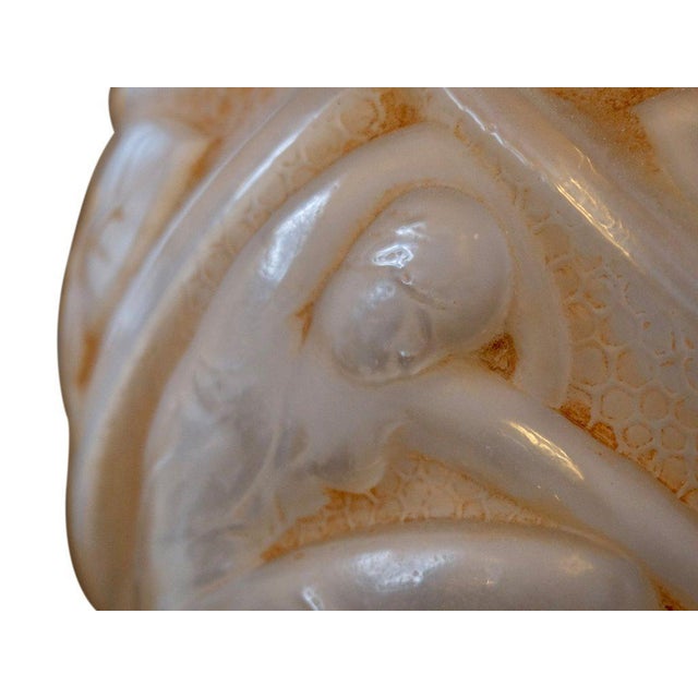Art Deco Vase with Graces by Etling For Sale - Image 4 of 7