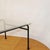 Vintage Scandinavian Glass and Metal Coffee Table by Johan Huldt, 1980s For Sale - Image 6 of 10