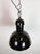 Metal Industrial Black Enamel Pendant Lamp from Aeg, 1930s For Sale - Image 7 of 18