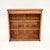 Antique Walnut Open Bookcase, 1920 For Sale - Image 3 of 11