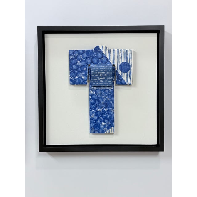Contemporary One of a Kind Japanese Kimono Ceramic Sculpture For Sale - Image 3 of 8