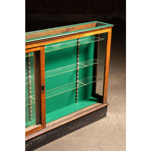 Early 20th Century General Store Display Counter With Glass Showcase For Sale In Chicago - Image 6 of 17