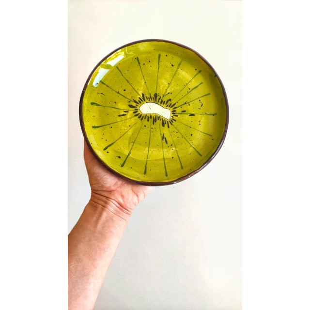 Fruit Collection Kiwi Plates by Federica Massimi, Set of 4 For Sale - Image 4 of 12