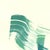 Contemporary The Blue Green Dress 2 - Abstract Flowy Minimalist Figurative Ink Painting on Paper by Bettina Mauel For Sale - Image 3 of 6